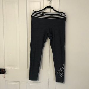 PINK ultimate leggings. Large.  Great shape. Wore once.